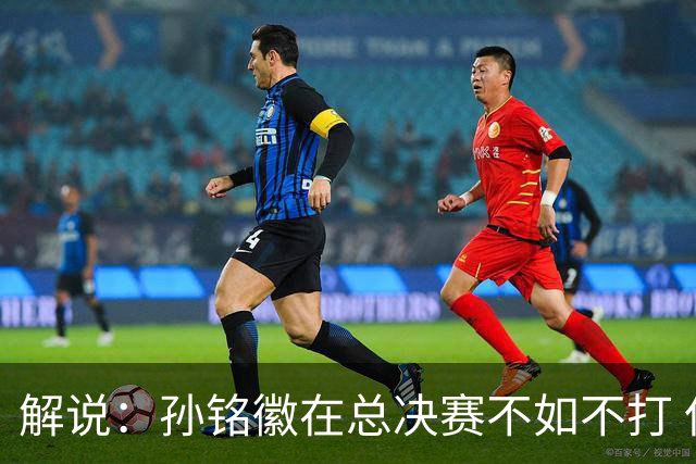 解说：孙铭徽在总决赛不如不打 但大家对他的批评是有点过了